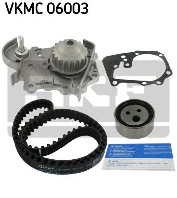 VKMC 06003 SKF - Насос охолоджуючої рідини + комплект зубчатого ремня1